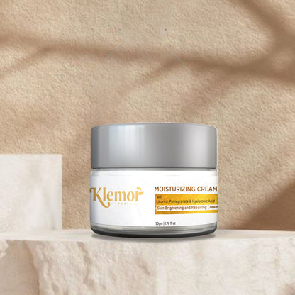 Klemor Luminous Moisturizing Cream with Aloe Extract For Dry & Sensitive Skin (Men & Women)