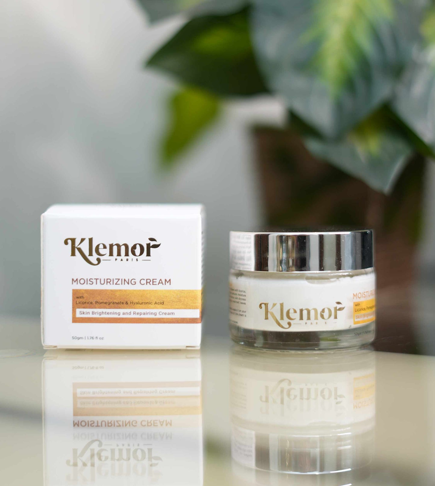 Klemor Luminous Moisturizing Cream with Aloe Extract For Dry & Sensitive Skin (Men & Women)